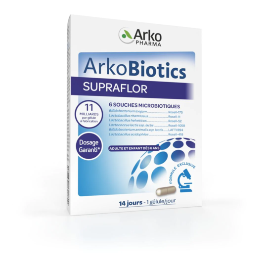 Arkobiotics Supraflor Ferments Lactiques 14 gélules