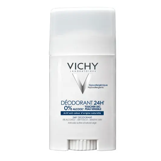 Vichy Déodorant 24H Toucher Sec Sans Sels d'Aluminium 40 ml