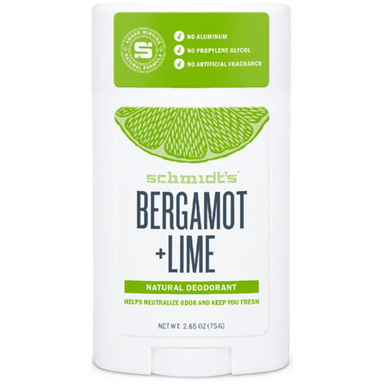 Déodorant 100% Origine Naturelle – Bergamote et Citron Vert - 58 ML