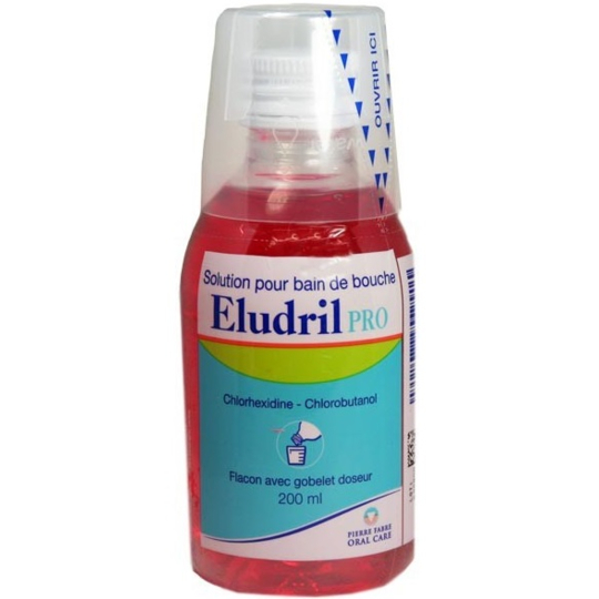 ELUDRIL - Pro Solution pour Bain de Bouche - 200 ml