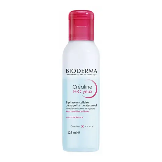 Bioderma Créaline H20 Yeux Biphase Micellaire Waterproof 125 ml