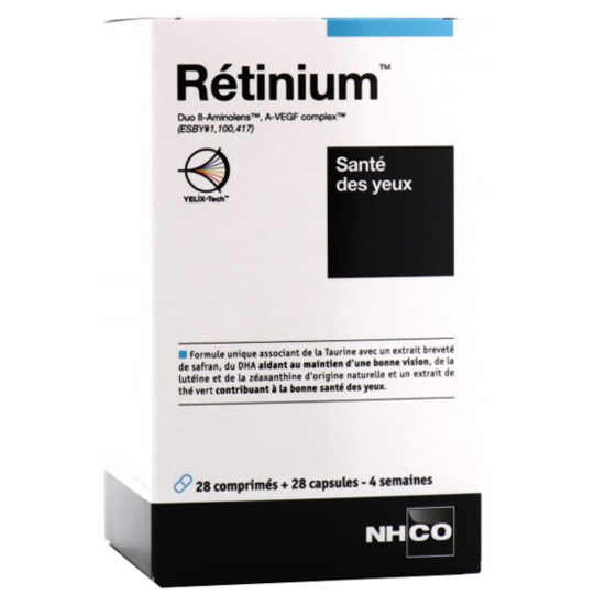 RETINIUM - 28 comprimés + 28 capsules