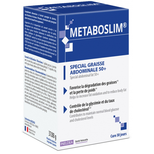 Metaboslim - Spécial Graisse Abdominale - 90 gélules