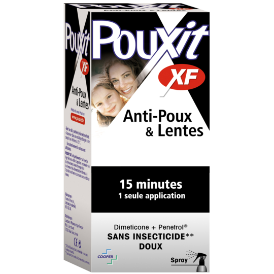 POUXIT - XF - Spray Anti-Poux et Lentes - 100 ml