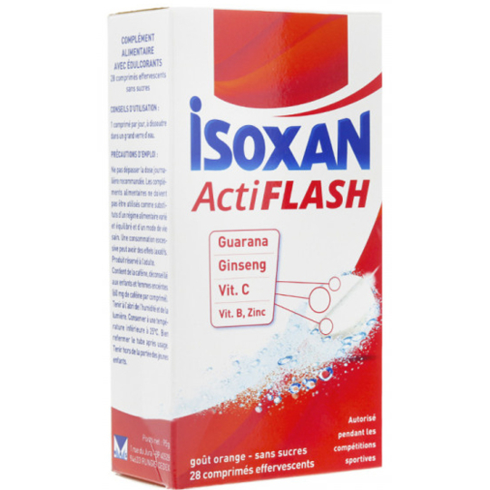 ISOXAN - ACTIFLASH - 28 comprimés