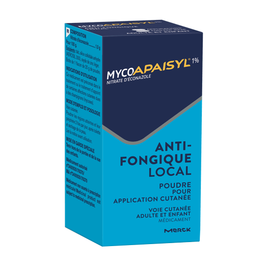 MYCO APAISYL - Poudre 1 % Anti-Fongique Local - 20 g