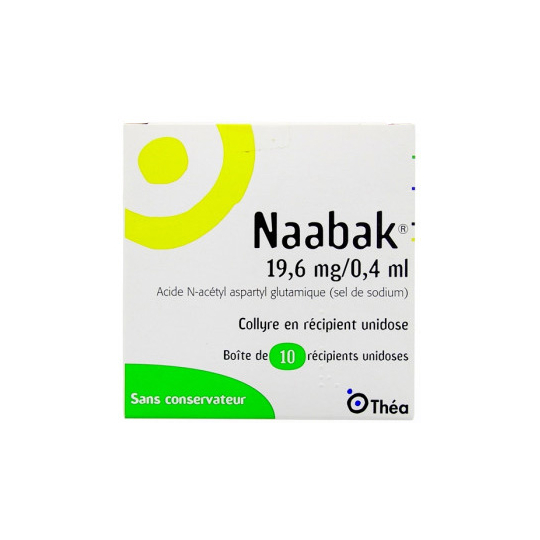 Naabak Collyre - 10 unidoses