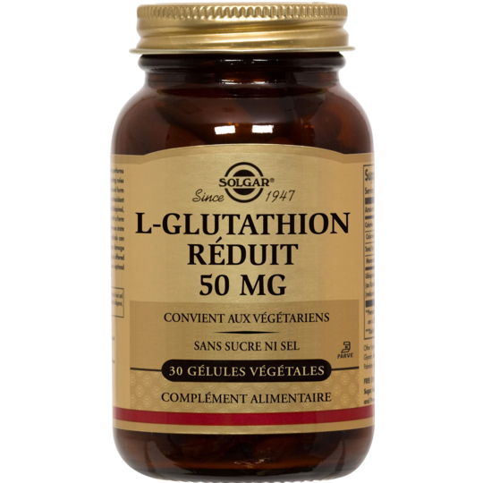 L-Glutathion 50 mg - Acides Aminés - 30 gélules