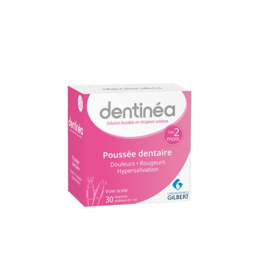 DENTINEA - Poussée Dentaire - 30 unidoses de 1 ml