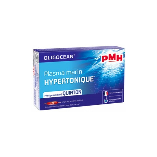 Oligocean Plasma Marin Hypertonique PMH 15 ml - 20 Ampoules