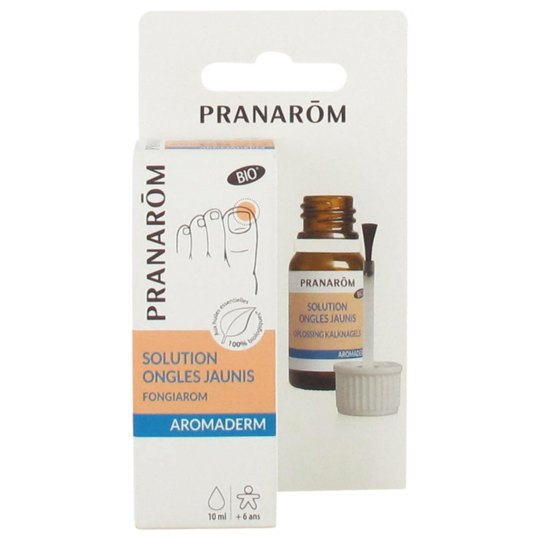 AROMADERM - Fongiarom - Solution Ongles Jaunis Bio - 10 ml