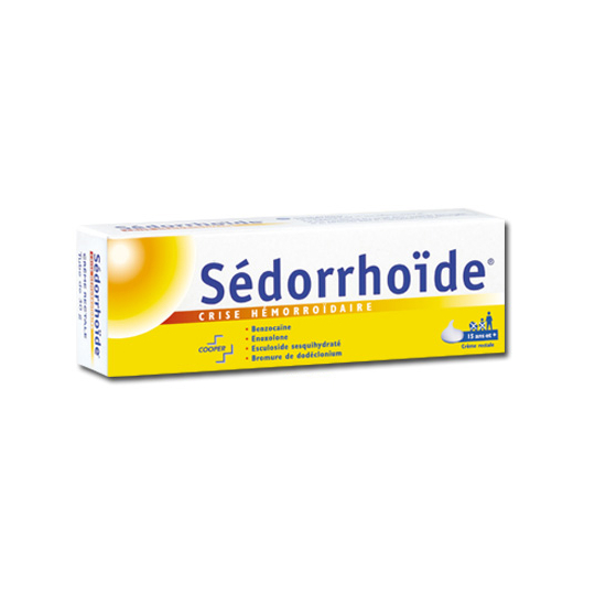 Sédorrhoïde Crise Hémorroïdaire Crème - 30 g