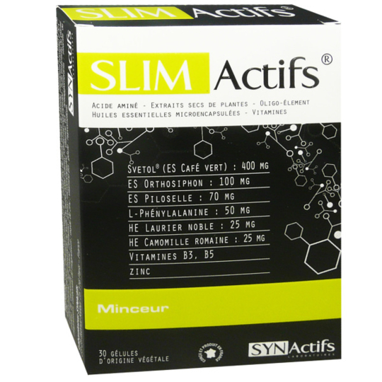 SLIM Actifs Minceur - 30 gélules