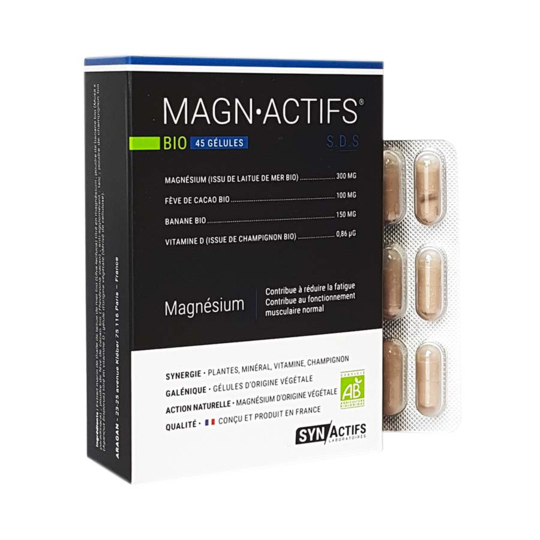 MAGN.ACTIFS BIO - Magnésium Bio - 45 gélules