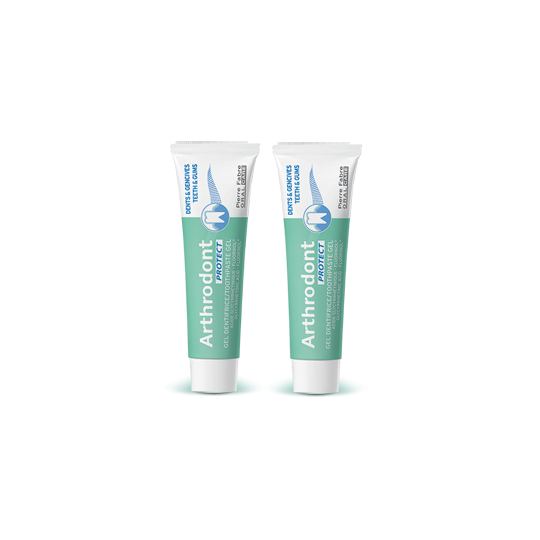 ARTHRODONT - Protect - Gel Dentifrice Fluoré - Lot de 2 x 75 ml