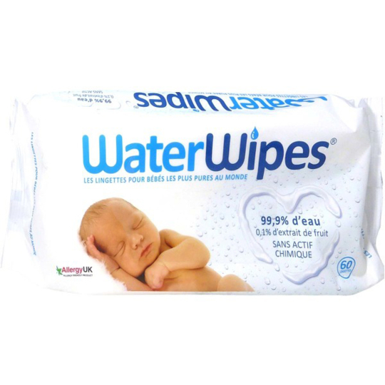 BEBE - Lingettes Water Wipes -  60 lingettes	