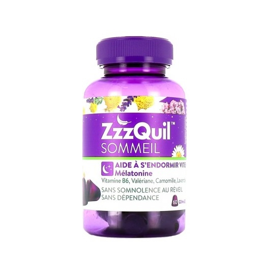 ZzzQuil Sommeil - 60 Gommes