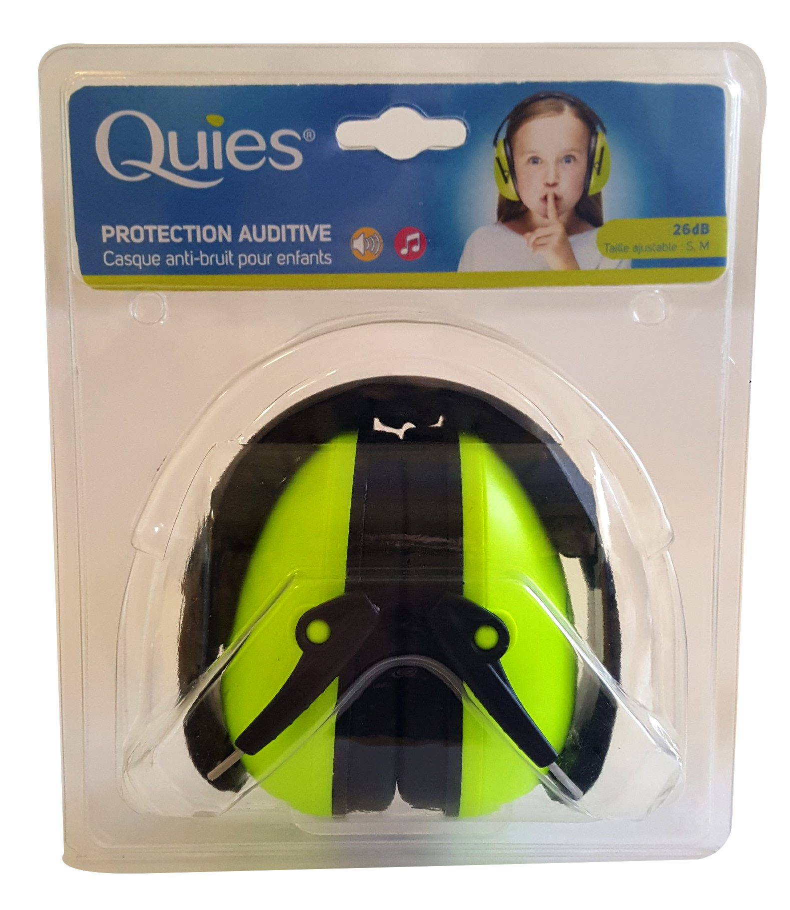 Protection Auditive - Casque Anti-Bruit pour Enfants - Vert anis