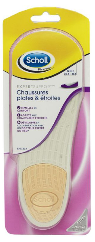 Semelle Chaussure, Scholl, Gel, Pharmacie