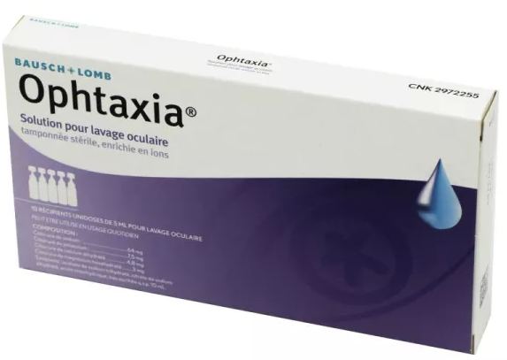 OPHTAXIA - Solution pour Lavage Oculaire - 10 x 5 ml