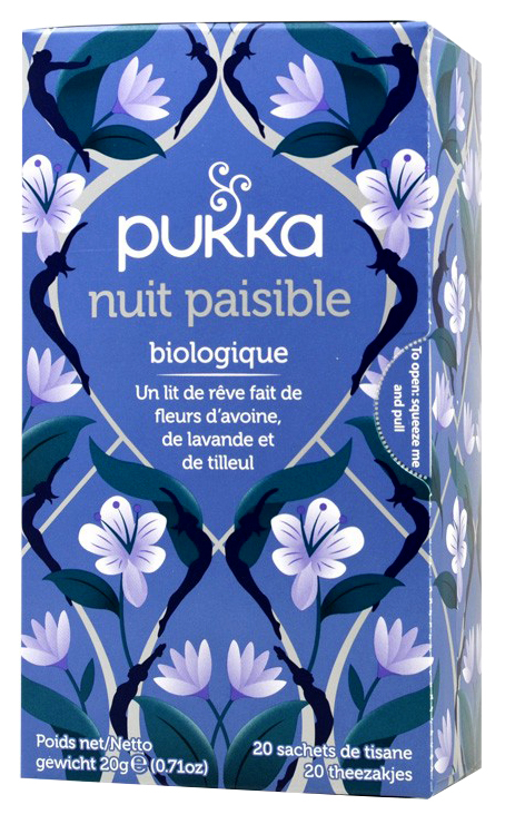 INFUSION NUIT PAISIBLE 20SACHETS PUKKA