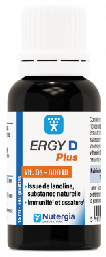 ERGY D PLUS - Vit.D3 800 UI - 15 ml
