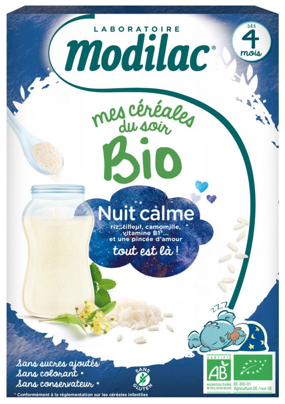 CEREALES BIO - Nuit Calme Dès 4 mois - 250 g