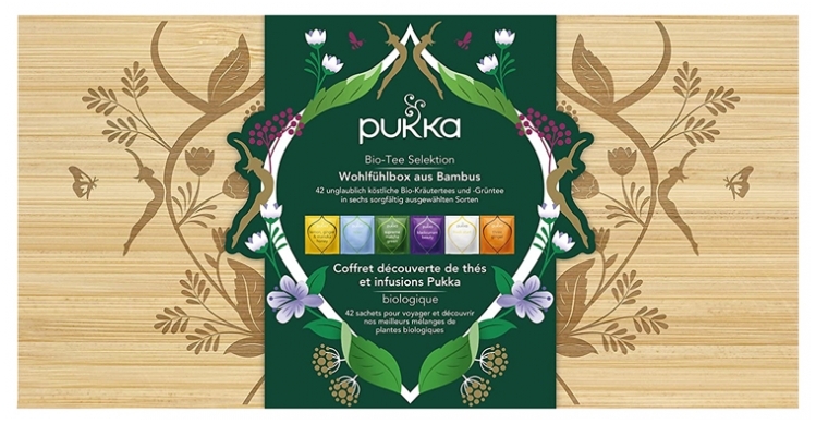 Pukka Pack Découverte Thés et Infusions Bio 4 variétés - 80 sachets