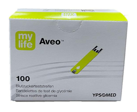 MYLIFE Pura Bandelettes Glycémie 100 Pièces | Précision & Fiabilité main image 1