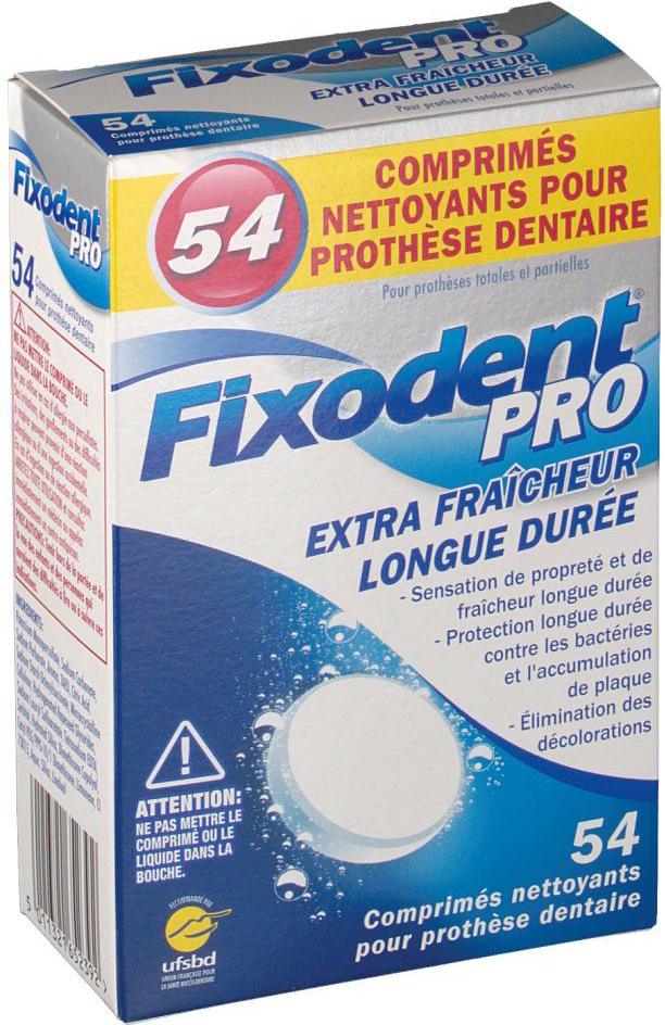 Comprimé Nettoyant pour Appareil Dentaire 54 comprimés Pharmacie — free download