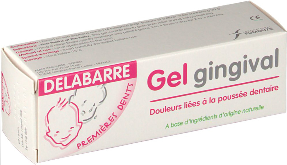 DELABARRE Gel Gingival Poussée Dentaire 20 g Pharmacie — free download