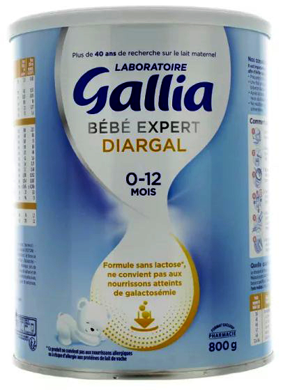 Gallia Expert Bébé Diargal lait 800 g