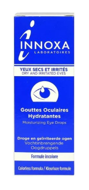 Gouttes Oculaires Hydratantes - Formule Bleue - Innoxa
