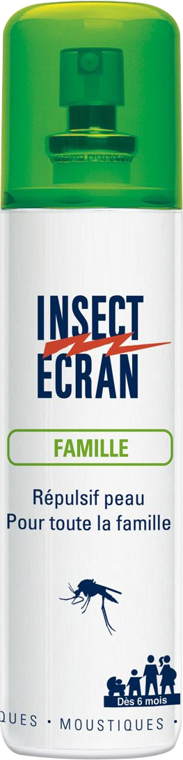 Insect ecran Famille - Anti-moustiques - Spray répulsif peau