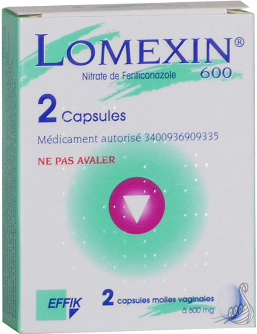 LOMEXIN - Mycose Vaginale 600 g - 2 capsules | Pharmacie ...