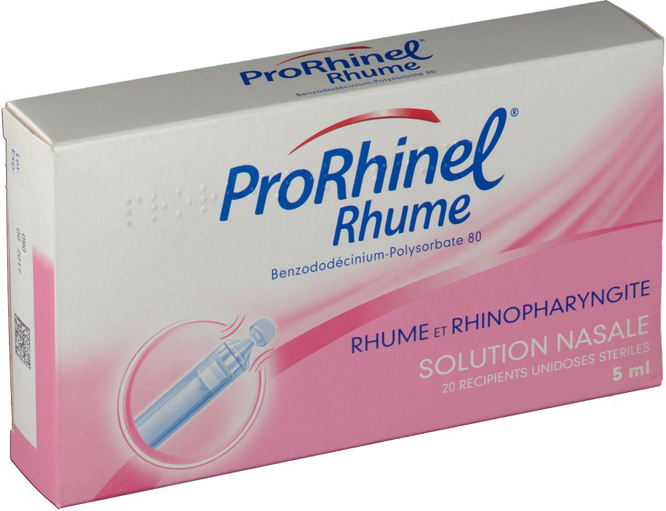 ProRhinel® Rhume 20x5 ml - Redcare Pharmacie