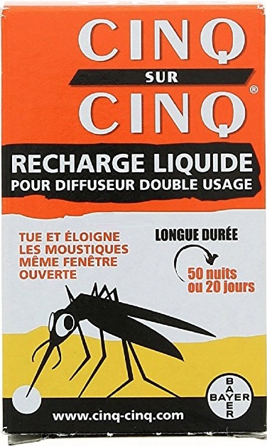 Recharge Liquide pour Diffuseur Anti-Moustiques, 35ml