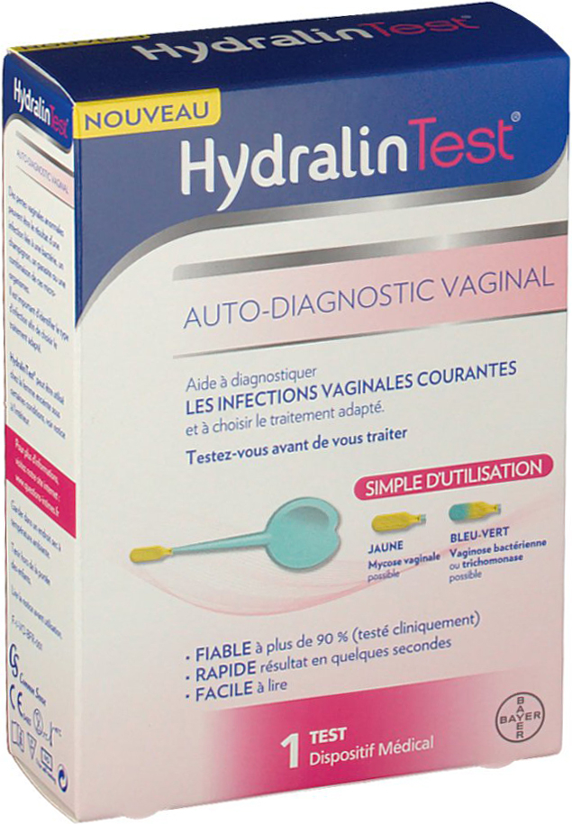 TEST AutoDiagnostic Vaginal Pharmacie & parapharmacie en ligne