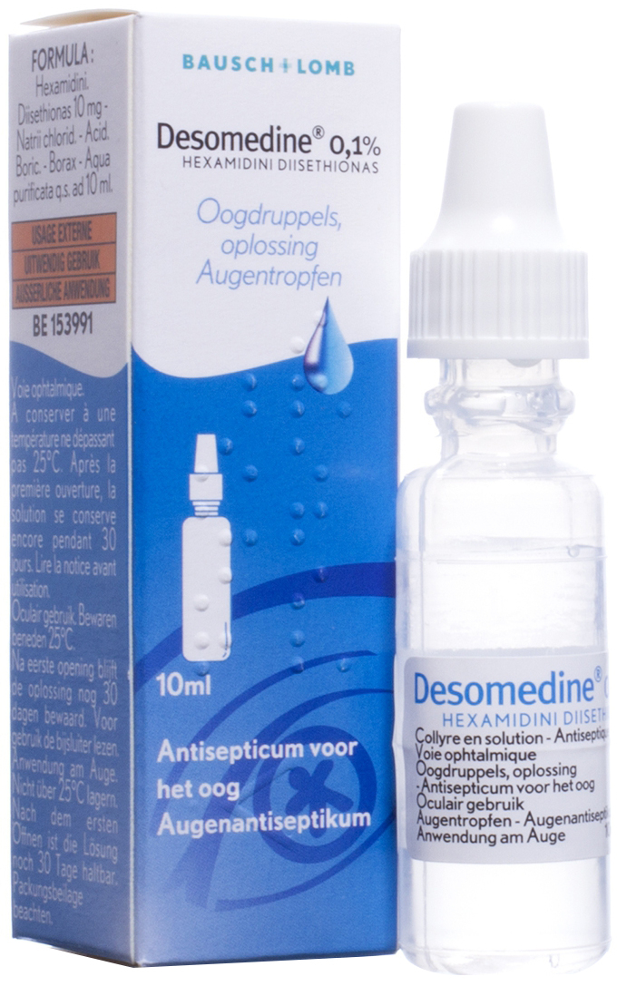 Désomédine 0,1% Posologie  Acheter Collyre Antiseptique