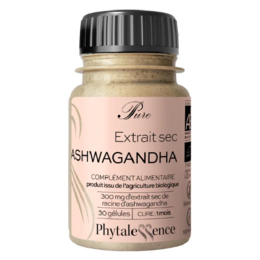 PURE - Extrait Sec Ashwagandha - 30 Gélules | Pharmacie & parapharmacie ...