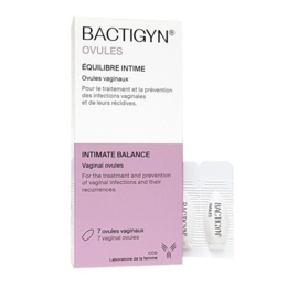BACTIGYN - Equilibre Intime - 7 Ovules Vaginaux | Pharmacie ...